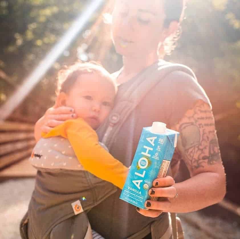 Enjoying Aloha Protein Bars